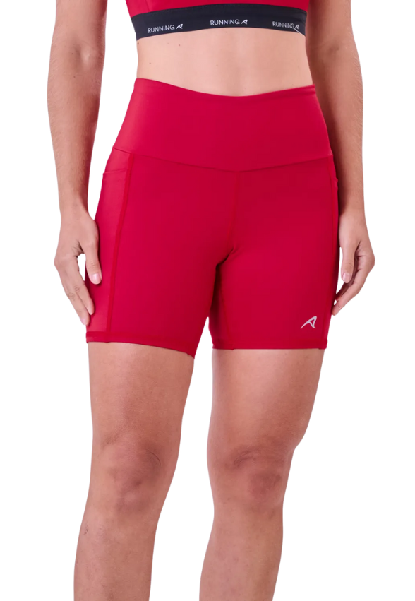 Bermuda Sprint Ginga 3 Bolsos 14 Cm Vermelho Salsa