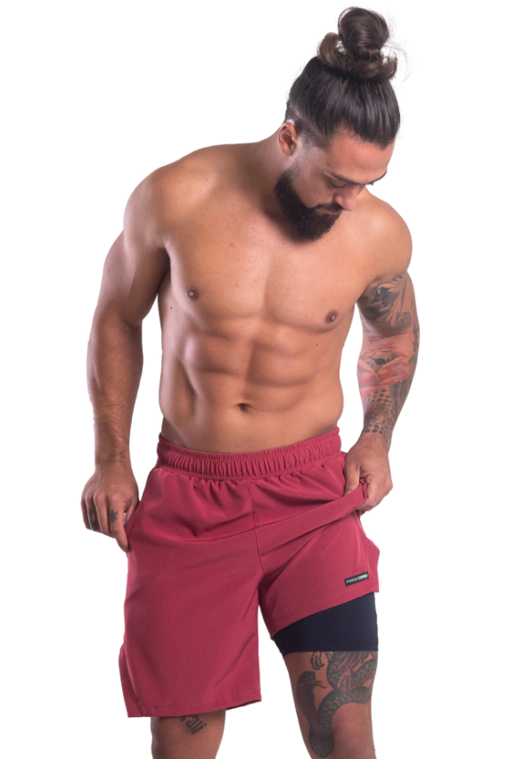 Bermuda Squat Terra New com Short Térmico - Bolso Interno