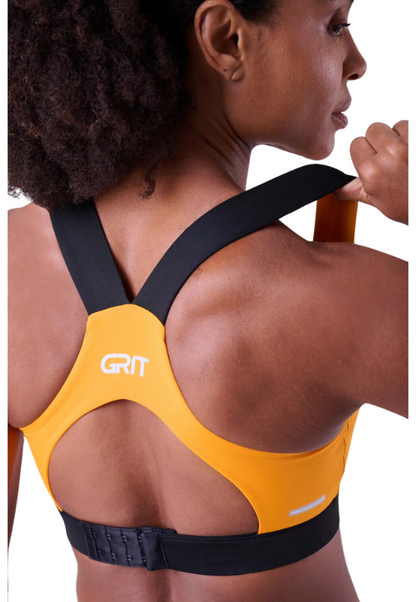 Top Grit Bossa Alça  C/ Bolso Ajustável Laranja