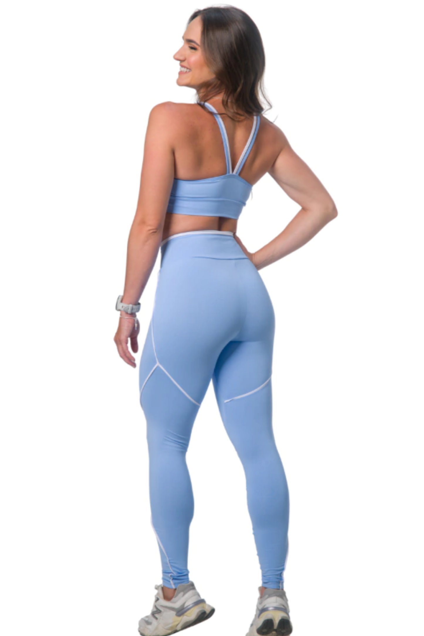LEGGING C/ VIES AZUL SERENITY