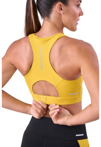 Top Grit Bossa Ajustável 1 Bolso Nadador Fem Ind Amarelo Vivo