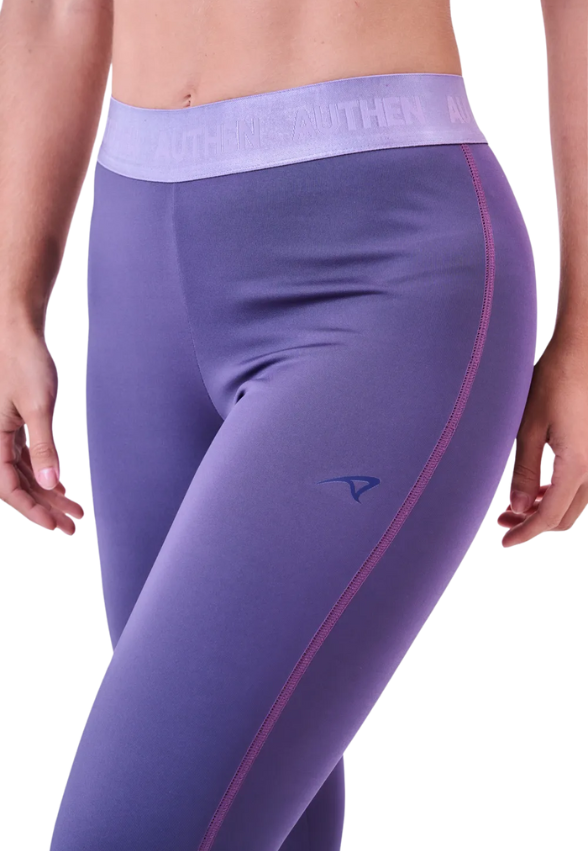 Legging Essential Flex Strik Fem Ind Roxo Veludo Authen