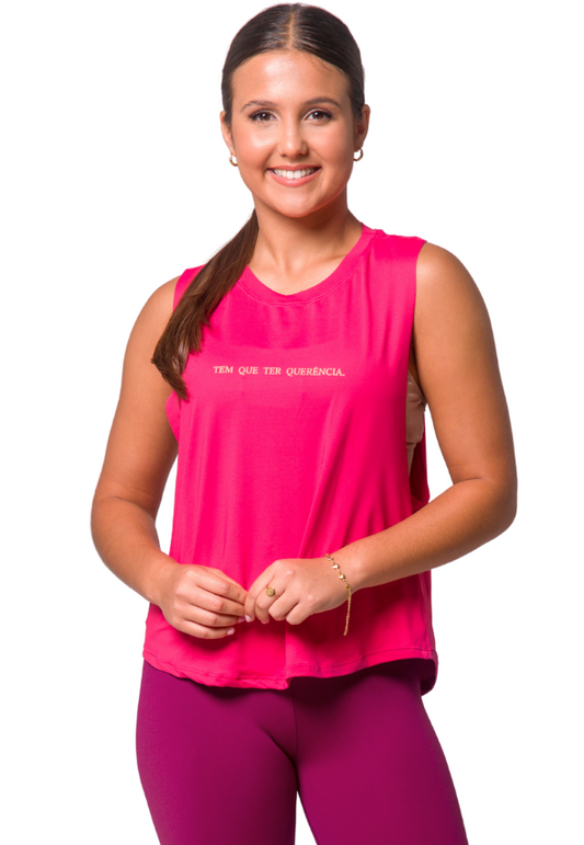 Regata Now Cereja Tem que Ter Querência