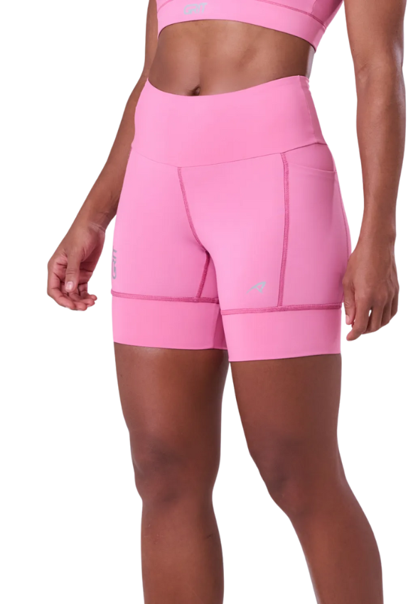 Bermuda Grit Bossa 3 Bolsos 15 Cm Rosa Malva