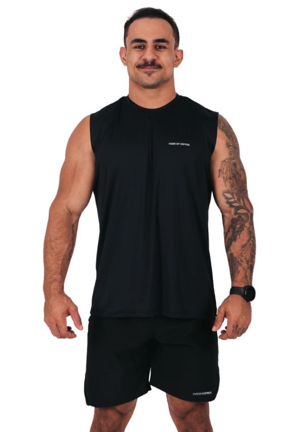 REGATA THIAGO AIRFLEX PRETO C/ PRATA
