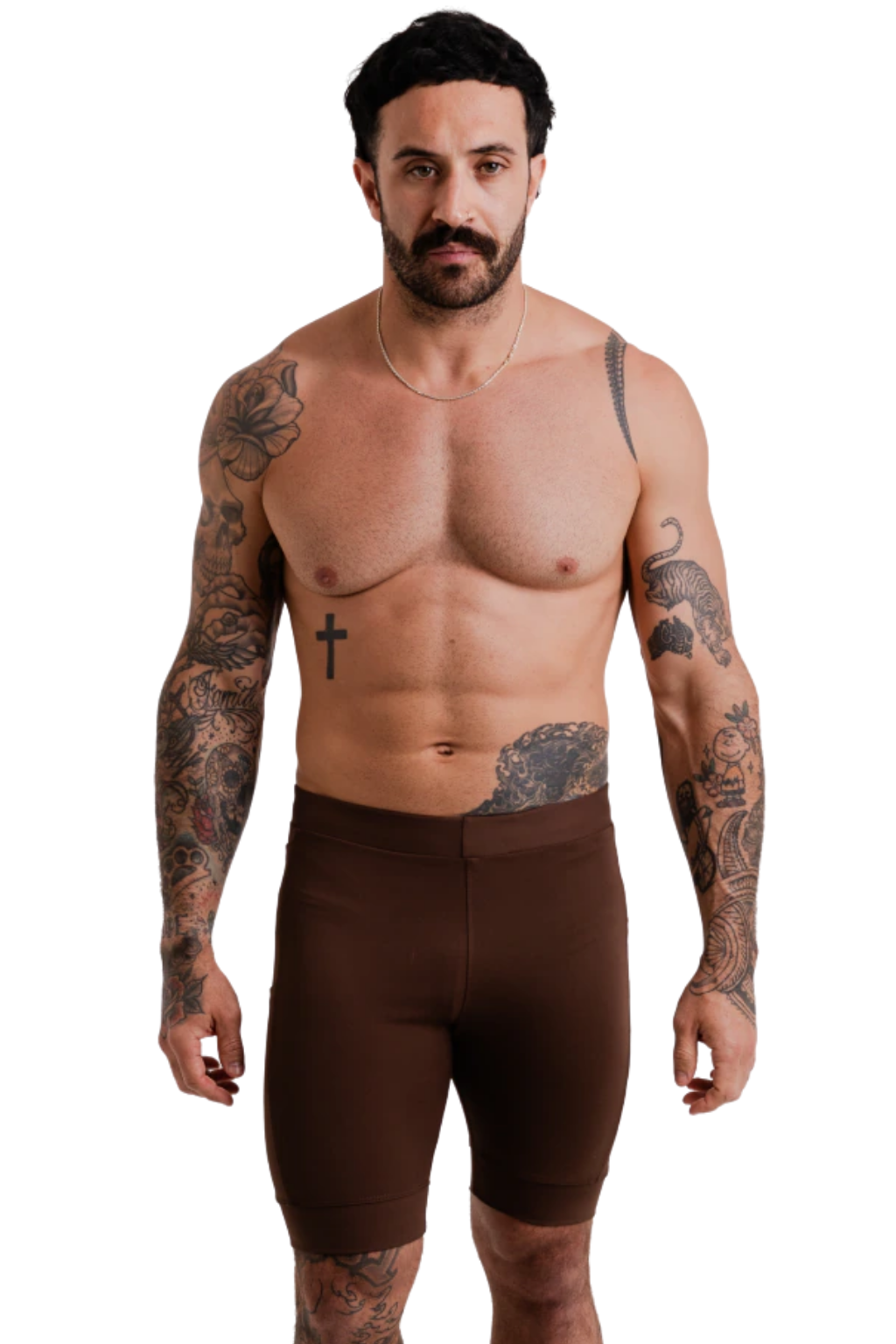 Bermuda Corrida 5 Bolsos Marrom Lurk
