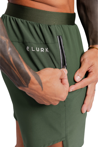 Shorts R1 Verde Lurk