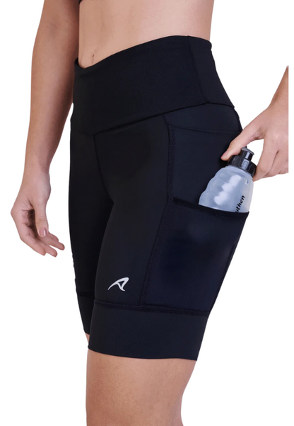 Bermuda Authen Grit Bossa 7 Bolsos 18 Cm Preto