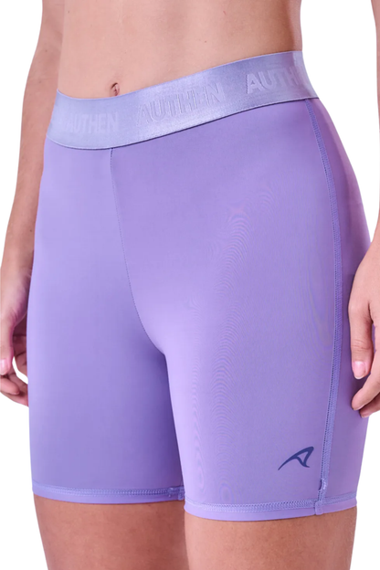 Bermuda Essential Flex Strike 12 cm Fem Ind Roxo Nevoa