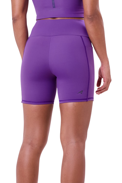 BERMUDA SIGNATURE SAMBA 3 BOLSOS 15CM FEM IND ROXO