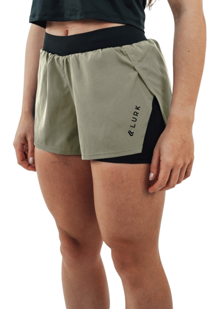 Shorts Feminino 2 em 1 Stone Lurk