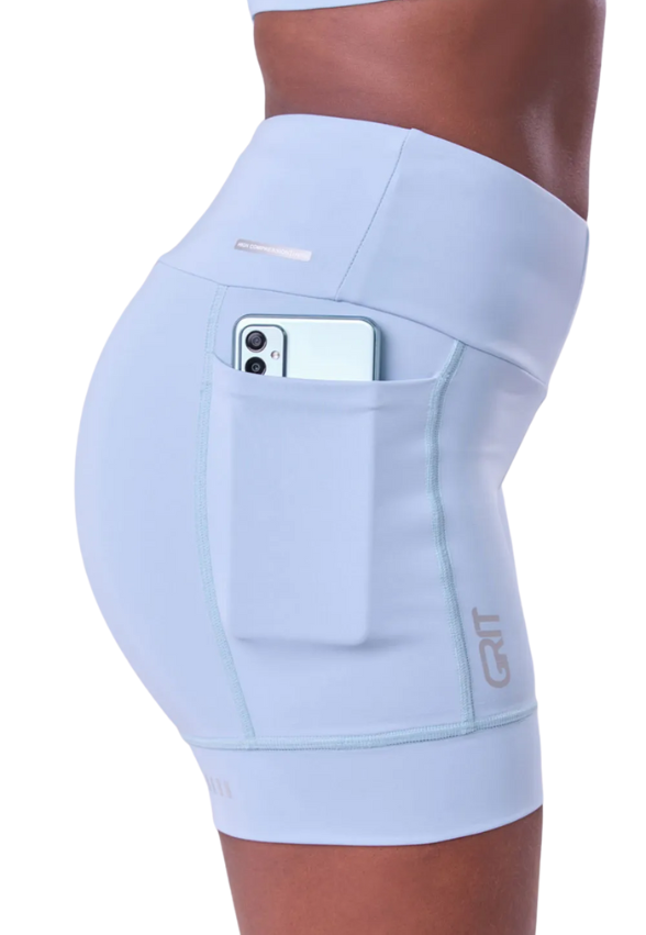 Bermuda Grit Bossa 3 Bolsos 15 Cm All White Branco