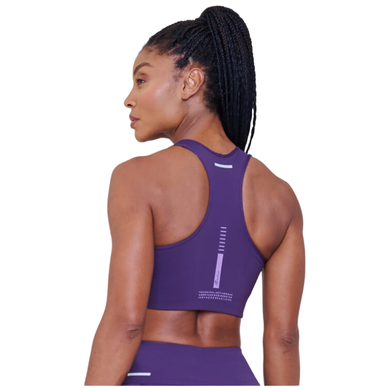 Top Signature Samba 2 Bolsos Nadador Purpura Authen