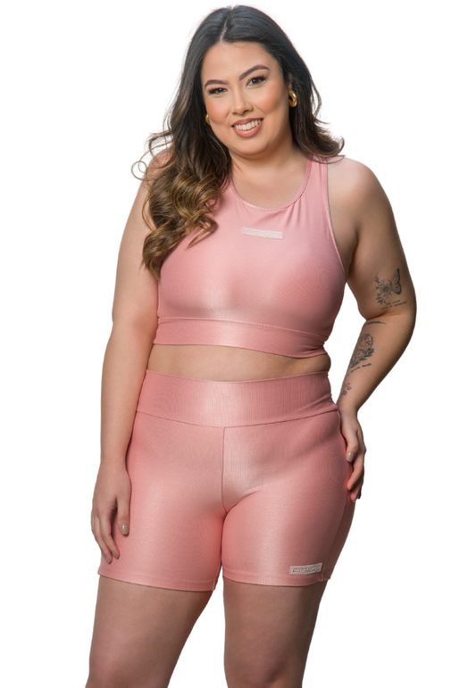 Shorts Empina Bumbum Rosé Wonder