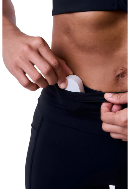 Bermuda Signature Samba 3 Bolsos 18 cm Fem Ind Preto Authen