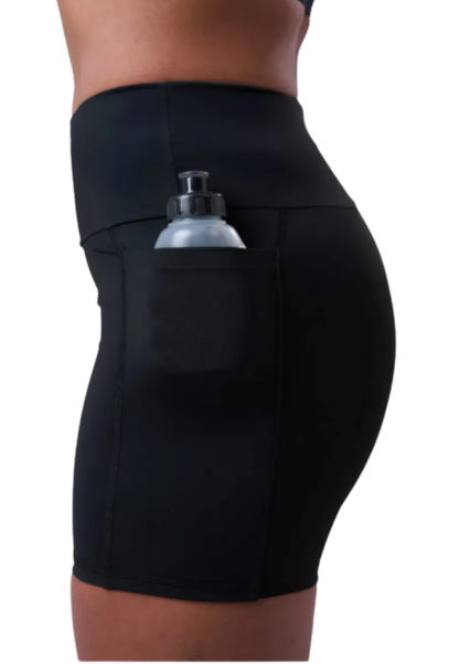 Bermuda Authen Sprint Ginga 12 Cm Preto