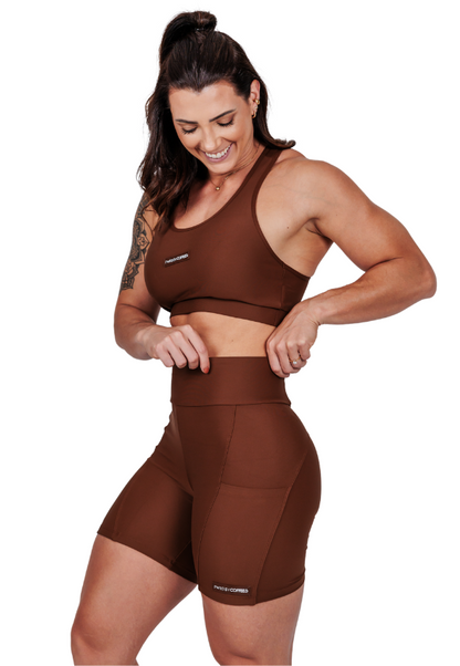 Shorts Triple Pocket Adaptive Café