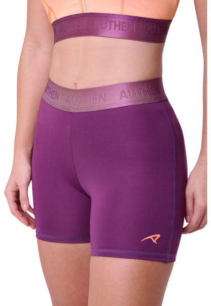 Bermuda Essential Flex Strike 12 cm Fem Ind Roxo Nevoa