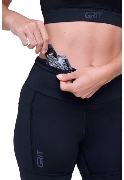 Bermuda Authen Grit Bossa 15 Cm Preto Blackout