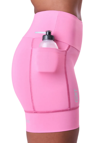 Bermuda Grit Bossa 3 Bolsos 15 Cm Rosa Malva