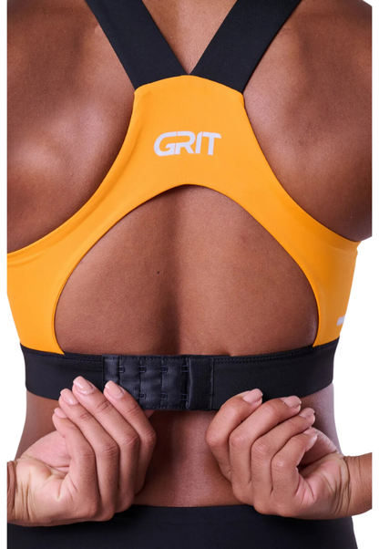 Top Grit Bossa Alça  C/ Bolso Ajustável Laranja