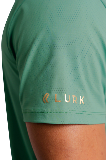 Camiseta Performance Masculina Verde Lurk