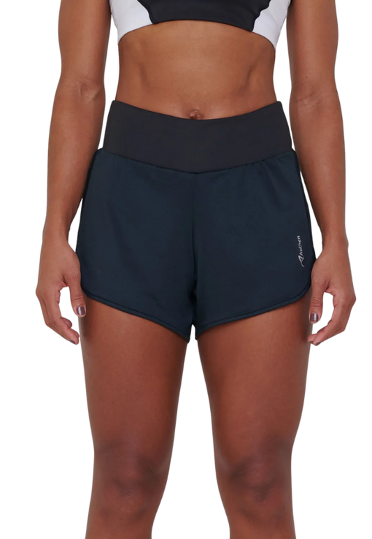 Short Essenstial Run Agility 8 Cm Preto Authen