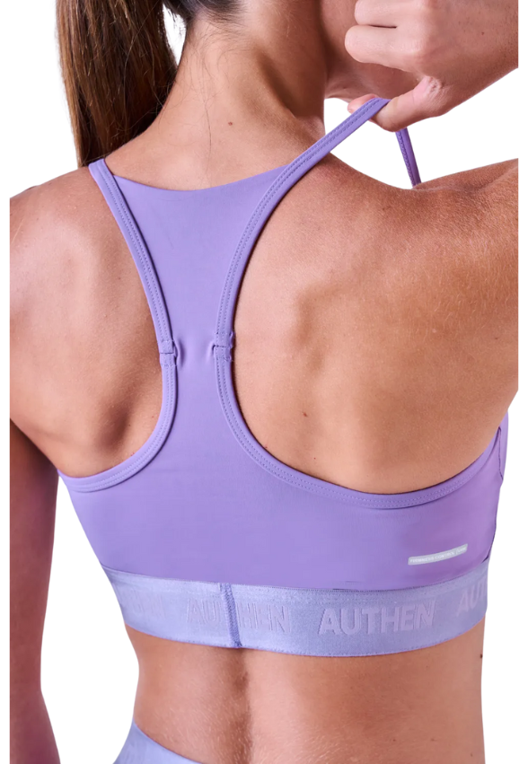 Top Essenteial Flex Strike Nadador Roxo Nevoa Authen