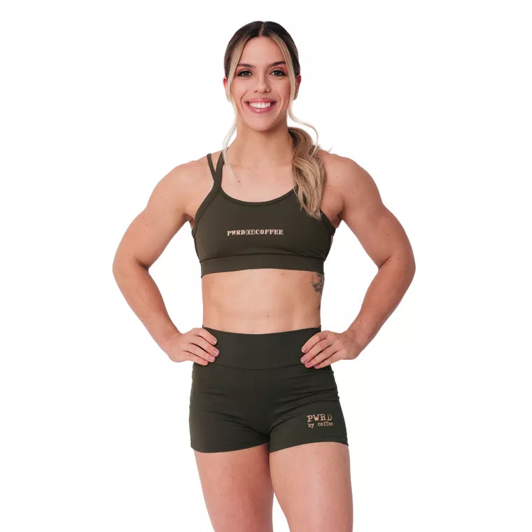 Shorts Empina Bumbum Verde Militar