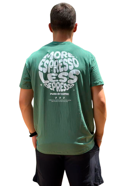 CAMISETA MASC VERDE MORE ESPRESSO