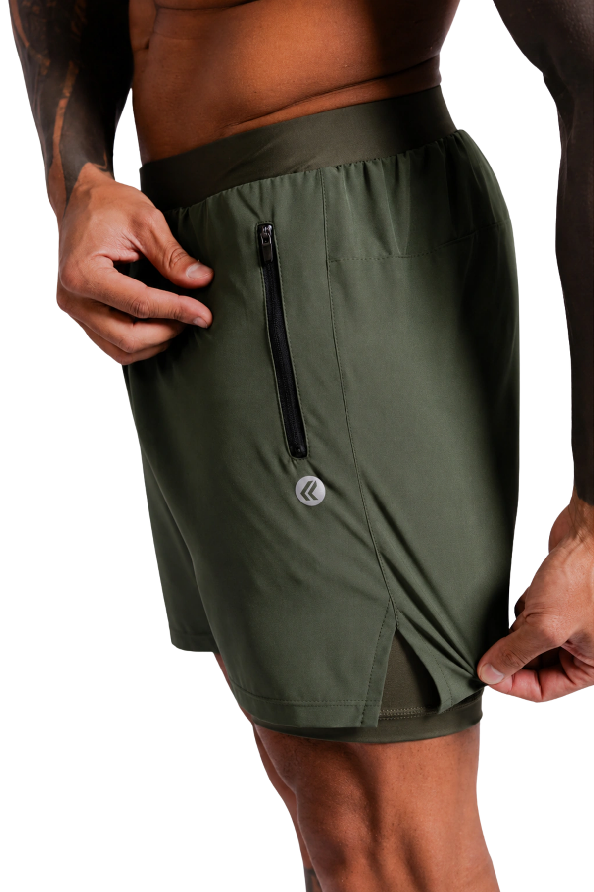 Shorts V4 2 em 1 Verde Lurk