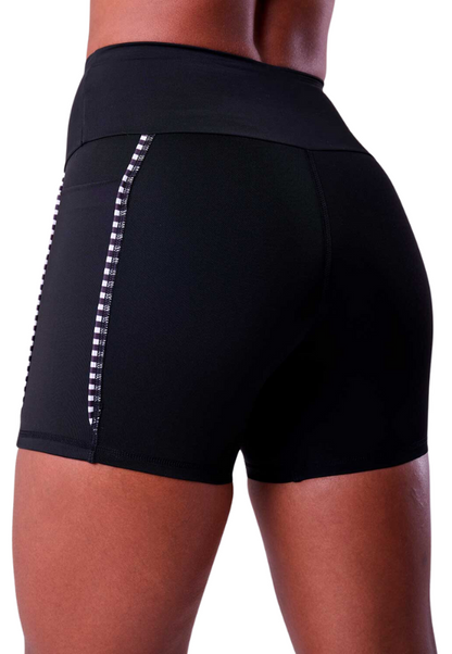 Bermuda Authen Sprint Ginga 12 Cm Preto