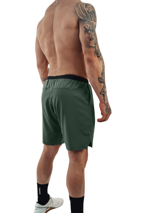 Shorts V3s c/ Lycra 2 em 1 Verde Lurk