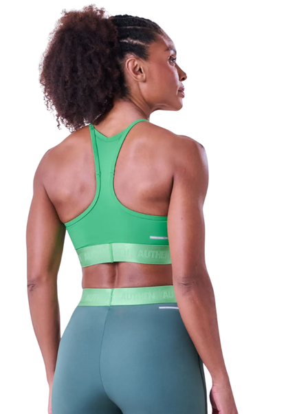 Top Essenteial Flex Strike Nadador Verde Vibrante Authen