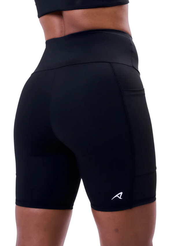 Bermuda Signature Samba 3 Bolsos 18 cm Fem Ind Preto Authen