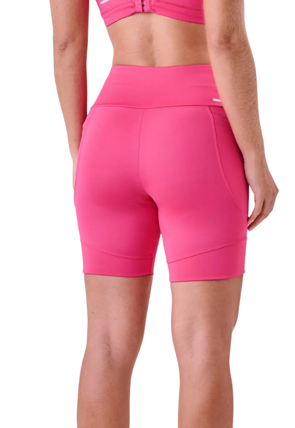 Bermuda Essestial Run Trot 3  Bolsos 15 Cm Rosa Jubilee