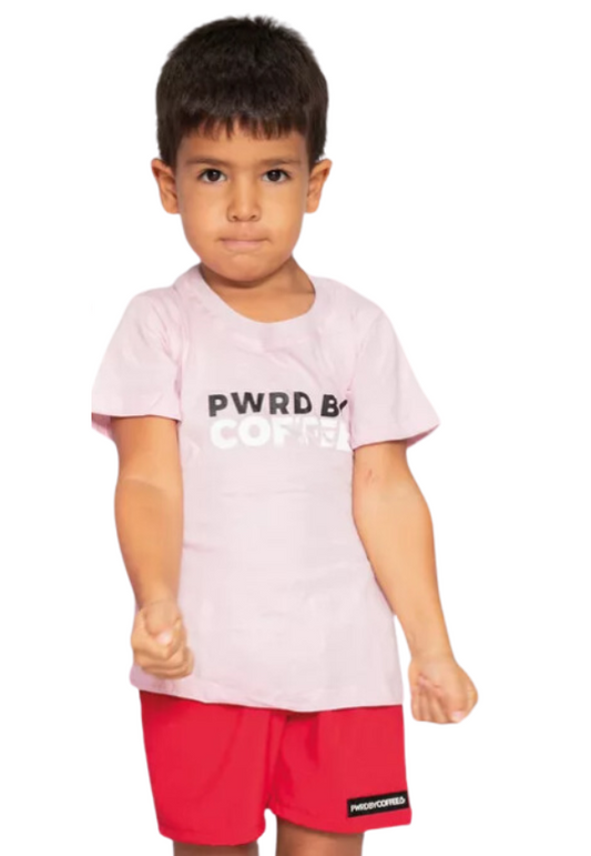Camiseta Infantil Rosa Claro