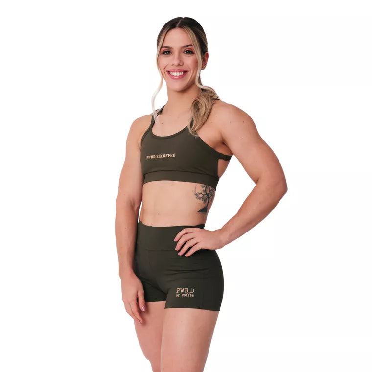 Shorts Empina Bumbum Verde Militar