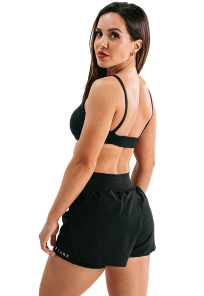 Shorts Essence 2 em 1 Preto Lurk