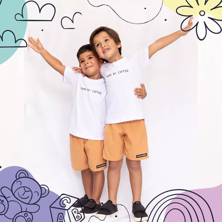 Bermuda Infantil Mostarda