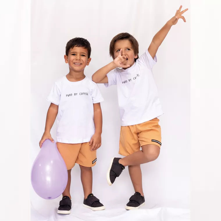 Bermuda Infantil Mostarda