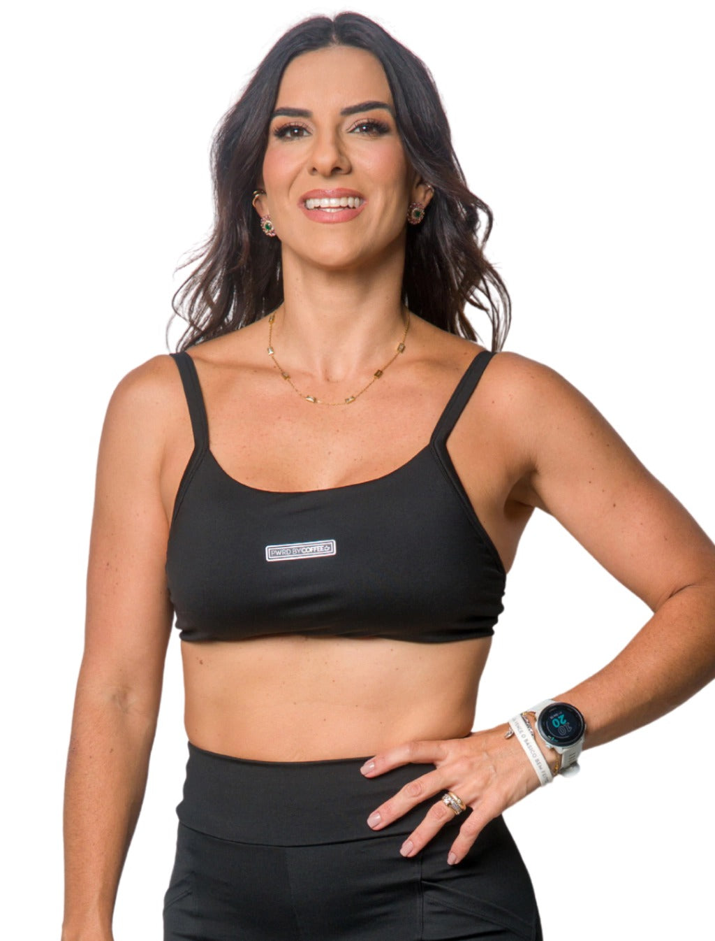 TOP AMANDA PRETO BLACKOUT