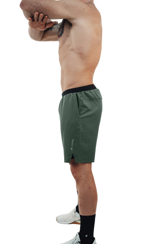 Shorts V3s c/ Lycra 2 em 1 Verde Lurk