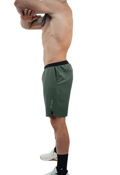 Shorts V3s c/ Lycra 2 em 1 Verde Lurk