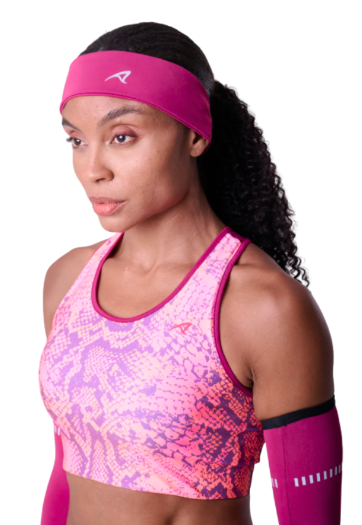 Faixa de Cabelo Grit Cereja