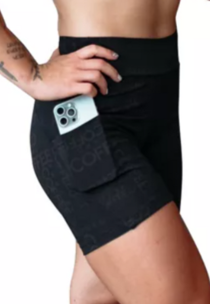 Shorts Bel C/ Bolso Preto Amrap