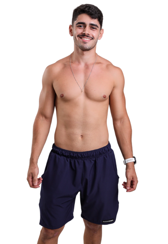 Bermuda Squat Azul Marinho S/ Térmico