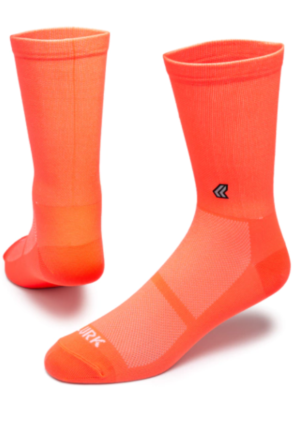 Meia Performance Laranja Neon Lurk