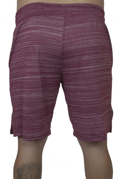 Bermuda Masculina Melange Flow Rouge