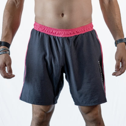 Bermuda Deadlift Cinza Com Rosa